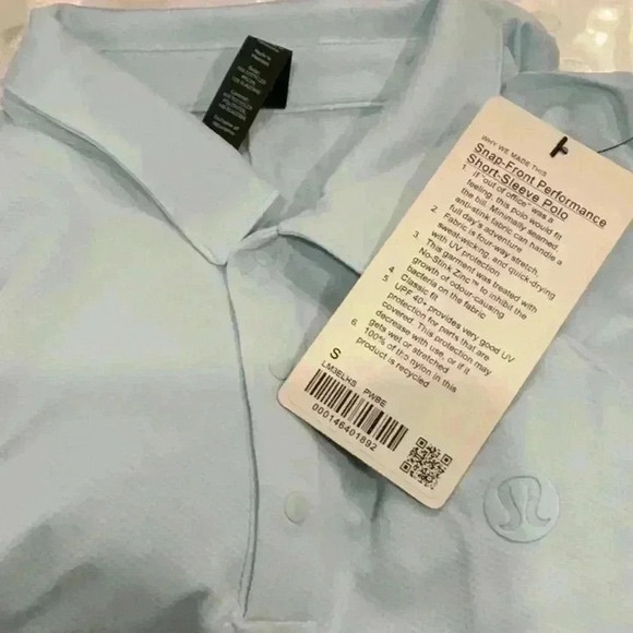 Lululemon Snap Front Performance short sleeve polo - Picture 3 of 3